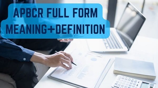 APBCR Full Form