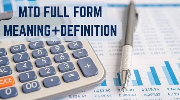 MTD Full Form